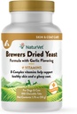 NaturVet Brewers kuivattu hiiva Formula valkosipulin maku Plus vitamiineja koirille ja kissoille, purutabletteja, valmistettu Yhdysvalloissa globaalisti lähde ainesosat 100 Count