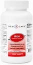 GeriCare Ferrous Sulfate Tabletit 325 mg, Elementaalirauta 65 mg Korkea Potenssi Rauta Supplement .