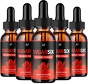 Sugar Six Drops Terveellinen Formula - Ravintolisä Drops - Extra Strength SugarSix Liquid Drops, Sugar Six Drops Arvostelut (5 pakkaus ... 5 kuukauden toimitus)