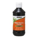Nyt elintarvikkeet Elderberry Liquid, 8 Oz (Pakki 2)