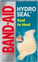 BAND-AID Tuotemerkki Hydro Seal Liima Vedenpitävät Siteet, Suuret Hydrocolloid Gel Bandges for First Aid Tuki Parempi Parannus pienille rakkuloille, Viillot ja kravatit, FSA/HSA Oikeutettu, 6 t