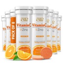 SIGNIFY LUONNE C 1000 mg Effervescent Tabletit - Potent Immuuni tukea VIT C sinkkiä täydentää - sokeriton ja vegan Formula ...