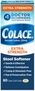 Colace Extra Strength Jakkara Softener hellätehoinen Ummetus Relief, #1 Tohtori Suositeltava Jakkara Softener Brand, 250 mg Docusate Capsules, 60 Count (Pack of 1)