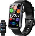Smart Watch, 1,47" HD Smartwatch miesten 24 urheilutilat, IP68 vedenpitävä Fitness Tracker 24/7 Heart Rate/Sleep/SpO2 Monitor, Step Tracker, Pedometri, Activity Tracker Android iOS
