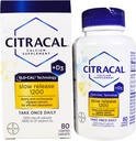Citracal Kalsium +D Slow Release 1200, päällystetty tabletti - 80 ea (pakkaus 2)