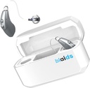 BlaidsX Neuro Ladattava RIC + ohjelmoitavat kuulolaitteet aikuisille Mobile App kuulotesti & Melu Peruutus, kuuloapuvälineet senioreille, Dual Mic & 96 DSP-kanavat. USA-Made Processor