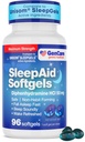 GenCare Maximum Strength Nighttime Sleep Aid täydentää aikuisille Syvä uni pillereitä difenhydramiini HCl 50mg pudota Nukkua Nopeammin - Vahva ei-luontotyyppi Muodostava PM nukkua helpotus [96 Softgels]