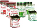 MacroLife Survivor 6- Count Bundle, 2 Macro Greens 10oz +1 Packet Box (12ct), 2 Miracle Reds 10oz +1 Packet Box (12ct)