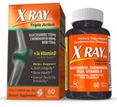 X Ray Dol Triple Action Joint Support Supplement with Glukosamiini 1500 mg, Chondroitin 800 mg, MSM 750mg ja 5X D-vitamiinin terveitä niveliä, luut ja ruoka - 60 Määrä per pullo - 1 pakkaus