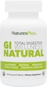 Natures Plus GI Natural Total Digestive Wellness - 90 Bi- Layered tablettia, pakkaus 3 - L-glutamiinia, probiootteja, prebiootteja ja entsyymejä - Gluteeniton - 90 yhteensä