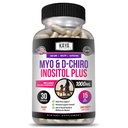 Kaya Naturals Myo & D-Chiro Inositol Plus tuki naisille, B8-30-vitamiini kapselit