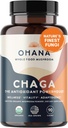Aloha Medicinals Chaga, antioksidanttisieni täydentää, auttaa tasapainossa Metabolic Systems ja immuuni tuki, pakkaus 1, 90 kapselia Jokainen