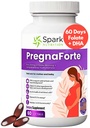 Pregnaforte 1 päivässä Naisten syntymää edeltävät vitamiinit 2 kuukautta: Foolihappo, Fish Oil Omega 3 DHA/EPA, D3-vitamiini, B6-vitamiini, Vitmain B12, C, E-vitamiini, kalsium, rauta, magnesium, sinkkilisä FSA HASA:ssa.