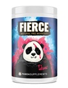 Underground Bio Labs Panda Supps Fierce: Natural Pre-Workout kanssa Zero Keinotekoisia Ingredients ja 300mg Luonnollisesti Lähdetty kofeiini puhdasta energiaa ja Focus (30 tarjoilua)(Fierce Berry)