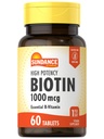 Sundance High Potency Biotin 1000 mikrog Supplement ...