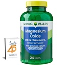 Spring Valley Magnesium 250mg 250 Count, Bone & Muscle Health, paras magnesium Supplement for Women, ravintolisä Bundle kanssa Lualin 45 Diabetes Dekoodattu