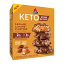 Atkins Caramel Almond Clusters, Gluteeniton, Korkea kuitua, 1g sokeria, 2g Net Carb, Keto Friendly, 8 Count