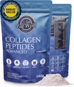 EAT WELL PREMIUM ELINTARVIKKEET Collagen Peptides Powder Protein 45 Servings, 16oz, Collagen for Skin, Bone and Joint Support, tyyppi I & III Grass Fed Collagen täydentää naisten ja miesten, Keto, Aminohapot