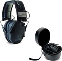 Walker's Razor Slim Electronic Ammunta kuulosuoja Muff (Sound Amplification and Suppression) suojaavassa tapauksessa