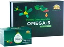 Green Vihannes Omega 3 Plus Omega 6,7,9, valmistettu Purslane ja Perilla Siemenet. Se sisältää yli 61% ALA Omega 3-suurin mahdollinen ilman kemiallisia lisäaineita