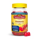 Nature Made Melatoniini 10 mg per annos Gummies, Uni Gummies for Adults Maximum Strength Annostus, 100% Drug Free Unilääke, 120 Count, 60 Day Supply