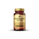 Solgar - Resveratrol 100 mg, 60 kasvikapselia