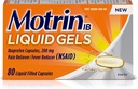 Motrin Liquid-Gels 200 mg Ibuprofeenia, 80 ml per pullo