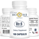Bio Tech D-vitamiinikapseli 53191024401 1 pullo, 100 per pullo