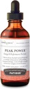 Herbaloginen - Peak Power Nestemäinen Herb Drops - Stimulant-free Natural Energy Formula torjumaan lisämunuaisen väsymys & parantaa fyysistä kestävyyttä - sisältää American Ginseng & Astragalus - 4 Fl. Oz.