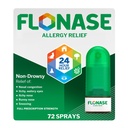 Flonase Allergia Relief Nenän sumutus, 24 tuntia ei unelias Allergia Lääketiede, Metred Nasal Spray - 72 Sprays - Fall and Seasonal Allergia Relief