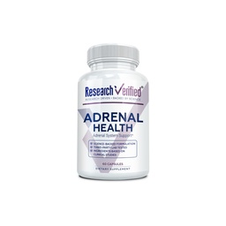 Tutkimus Varmennettu lisämunuaisten tuki - 60 kapselia - Tuki lisämunuaisten Gland toiminto, Boost Energy, Balance Cortisol - Sienet, B-vitamins, Bioflavonoidit, BioPerine