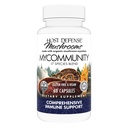 Isäntäpuolustus MyCommunity Capsules - 17 Species Blend Mushroom Supplement for Immune Support - Herbal Aid with Lion's Mane, Reishi. Chaga, Cordyceps, Turkey Tail & More - 60 kapselia (30 palvelinta)