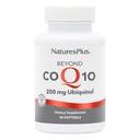 Natures Plus Beyond CoQ10-200 mg Ubiquinol - 30 Helppo niellä Softgels - korkea potenssi, korkea Imeytyminen täydentää, edistää sydämen terveyttä, antioksidantti - 30 tarjoilua