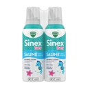 VICKS Sinex Baby Saline Nasal Spray, Drug Free Gentle Nasal Mist, välittömästi tyhjentää jokapäiväinen Stuffy Little nenät, rauhoittaa & Hydrates, turvallinen päiväkäyttöön, Hellävarainen kaikenikäisille, 5 OZ x 2