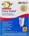Equate Fast Acting Dairy Relief Lactase Enzyme Dietary Supplement Vanilla Flavor purutabletti 32 Count (Pack of 1) + CreativeAndBundle Sticker