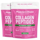 Collagen Peptides Powder - Hydrolysed Protein(Type I & III) - Dgestive Enzymes - Keto Collagen Powder for Women & Men - Hiukset, iho, nivelet & harjoitus Recovery Aid - Grass Fed, non-GMO - Two-pack