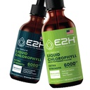 E2H: Nestemäinen klorofyllin luonnonmaku ja piparminttu Maku Vegaani, ei-GMO - 2 Fl Oz Each (4 Fl Oz Yhteensä) - Bundle