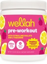 Wellah Get-Going Pre-Workout Drink Mix (vadelma sitruunaa maustettu, 30 tarjoilua)