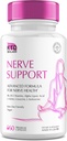 Nerve Pelastaja neuropatia 828mg, kehittynyt hermolisä, uusi terveille jaloille, paras Regen Alpha Lipoic Acid, Vitamiinit D, B6, B12-60 kapselit
