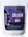 Collagen ja Whey Protein Powder Complex Health Supplement - Vanilla Flavor - 16oz (21 tarjoilua)