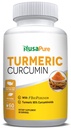 NusaPure Turmeric Curcumin 600 mg 60 kapselia Kurkuma 95% Kurkumaidit Ruokalisä