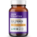 Uusi luku Kalsiumlisä - Luun vahvuus Pieniä tabletteja Orgaaninen kalsium magnesiumin kanssa, D3+K2, 70+ Trace Minerals for Bone Health, Gluteeniton, helppo niellä - 120 ct