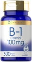 Carlyle B1-vitamiini 100 mg . 300 tablettia.