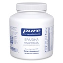 Puhtaat kotelot EPA/DHA Essentials - Fish Oil Concentrate Supplement to Support Cardiovascular Health - Premium EPA & DHA Supplement with Omega 3 - 180 Softgel Capsules
