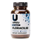 UMZU Floracil50 Prebiootit ja probiootit naisille + miehille, 50 miljardia PMY digestiolle, Gut Health, Acidophilus, Rhamnoususus, immuniteetti, energia (30 kapselia)