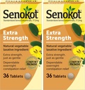 Senokot Extra Strength Natural Vihanneslaksatiivinen hellävarainen yön yli