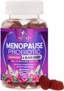Vaihdevuodet lisäravinteet naisille - 3 miljardia PMY Natural Menopause Relief Mild Hot Flass & Night Sweats, PH, emättimen terveys Tuki Probiootit naisten Gummy, Probiootti täydentää - 60 Gummies