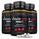 Justified Laboratories (3 Pack Vigor Nyt Max 1600MG Advanced Miesten Health Formula 180 kapselia