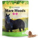 Silver Lining Yrtit Mare Moodit Horse Calming Supplement - Natural Hormone Balance & Calm for Horses - Herbal Horse Lisäravinteet mielialan & Lisääntymistuki - 1 lb 60-päivä