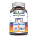 Hämmästyttävä Formula D3-vitamiini 5000 IU K2-vitamiinin kanssa 100 Mcg